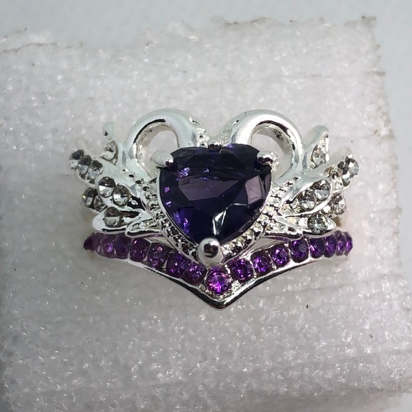 Amethyst Ring Set